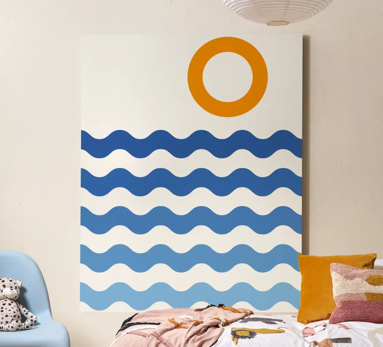 Sole e mare tela da Schuhmann Design