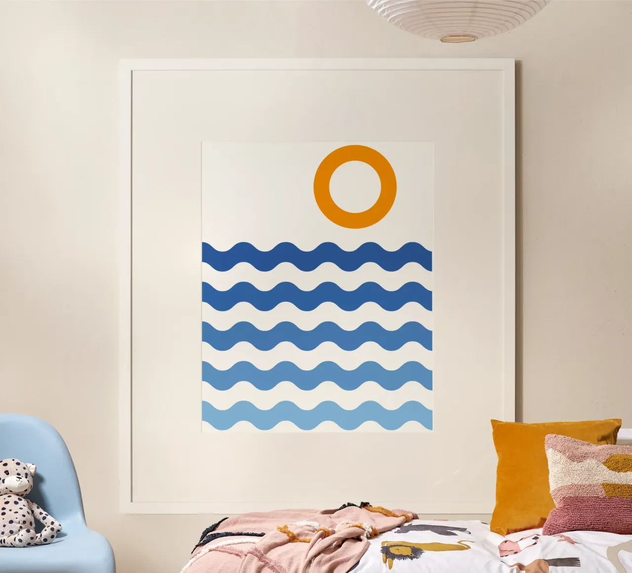 Sole e mare poster da Schuhmann Design