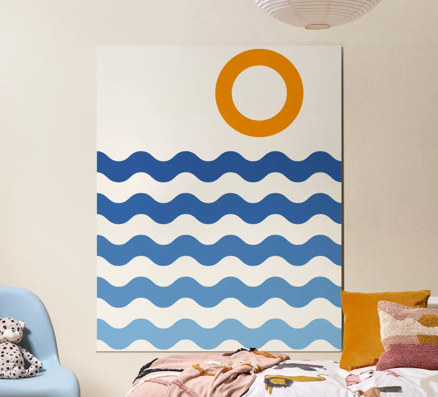 Sun & Sea poster da Schuhmann Design