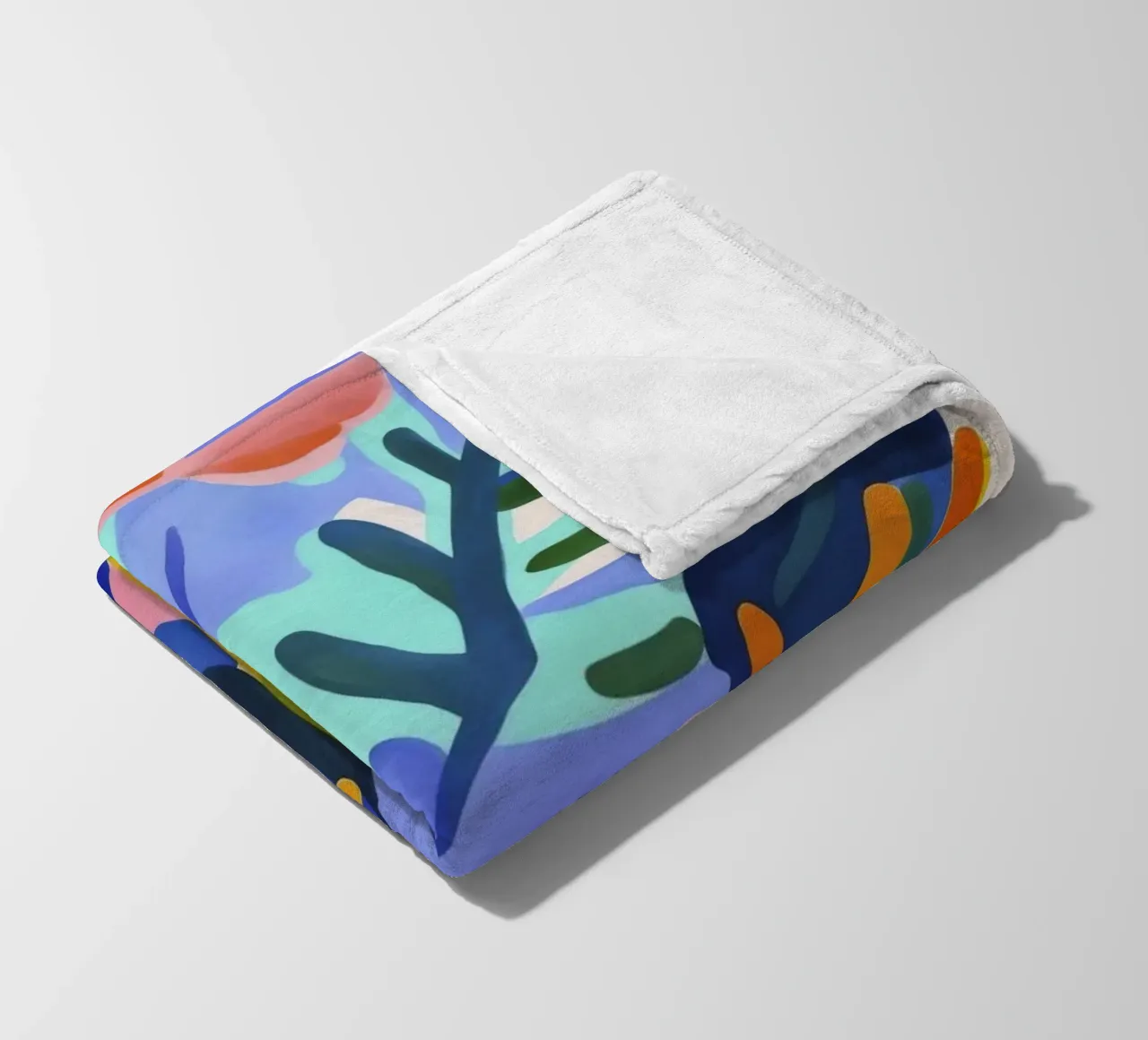Matisse Vibes Giungla Tropicale coperta in pile da Andrea Haase Modern Home