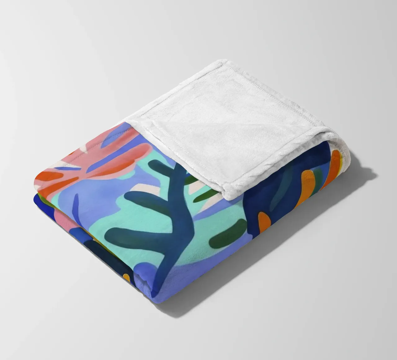 Matisse Vibes Giungla Tropicale coperta in pile da Andrea Haase Modern Home