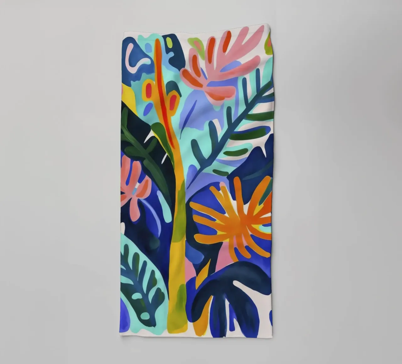 Matisse Vibes Giungla Tropicale asciugamano da bagno da Andrea Haase Modern Home