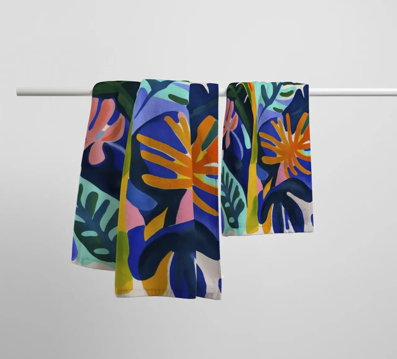 Matisse Vibes Giungla Tropicale asciugamano da bagno da Andrea Haase Modern Home