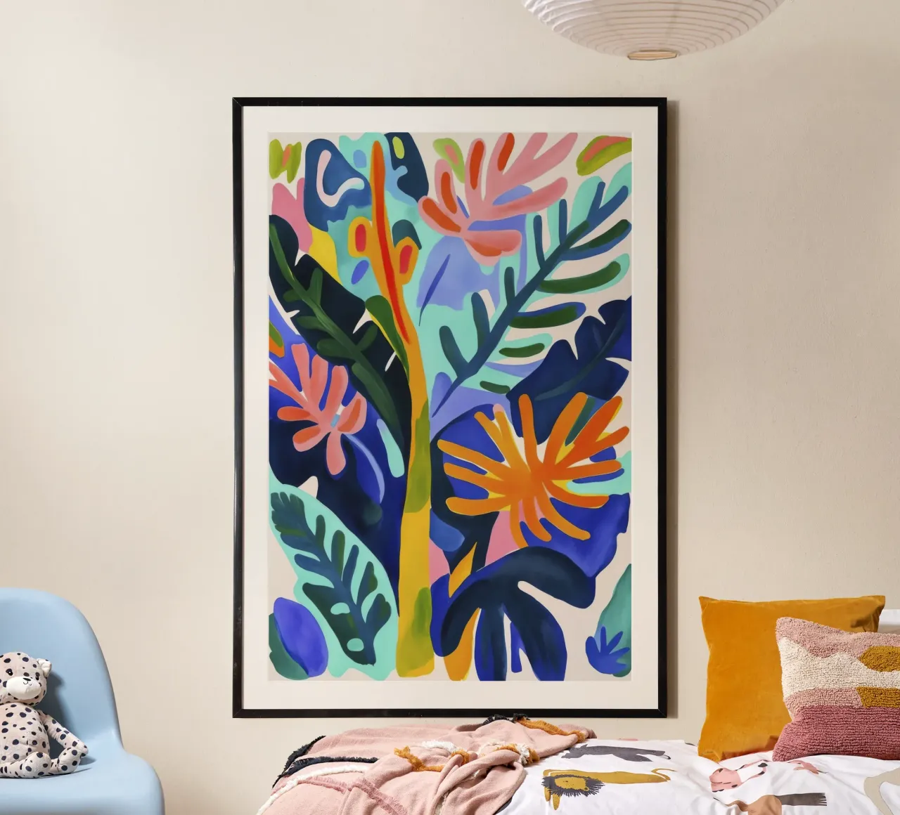 Matisse Vibes Giungla Tropicale poster da Andrea Haase Modern Home
