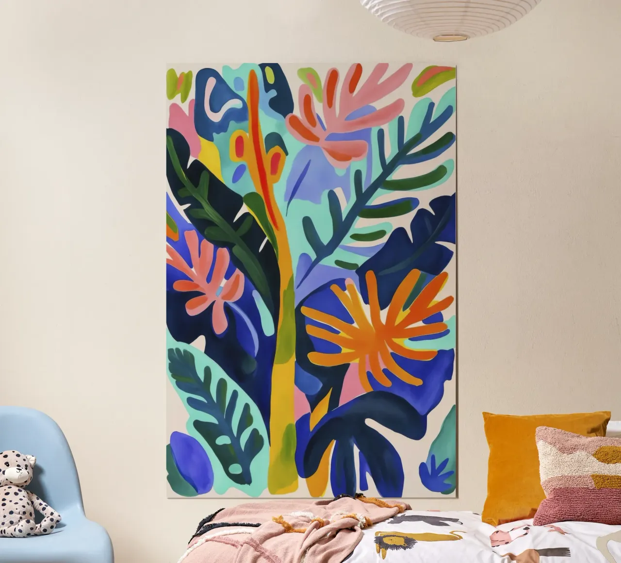 Matisse Vibes Giungla Tropicale poster da Andrea Haase Modern Home