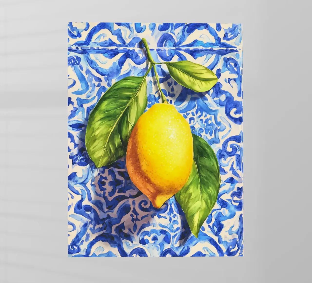 Italy Vibes Lemon Art pellicola backlit da Andrea Haase Modern Home