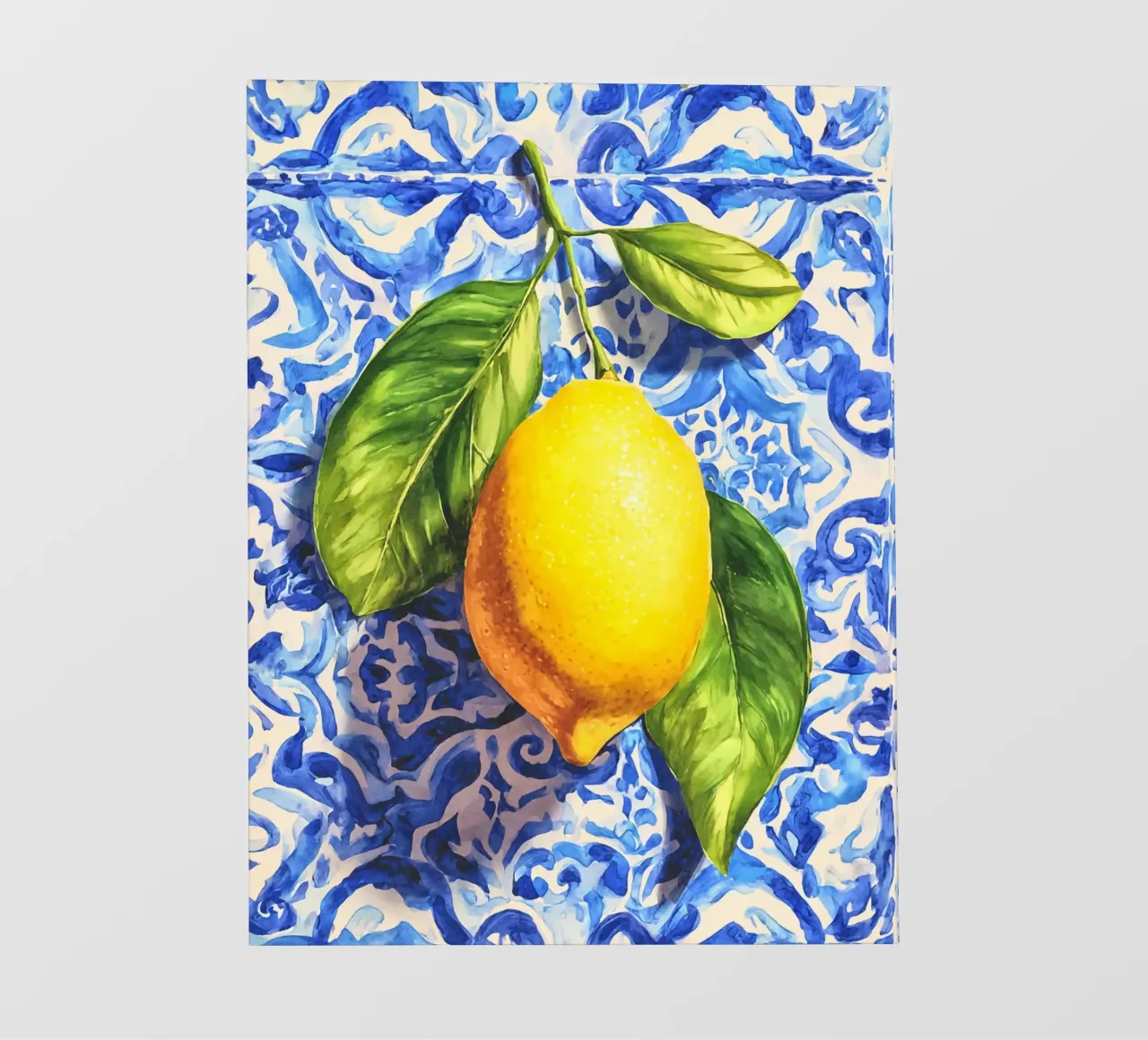 Italy Vibes Lemon Art pellicola backlit da Andrea Haase Modern Home