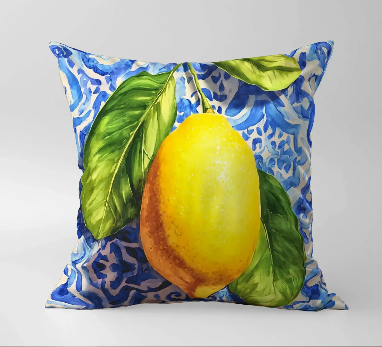 Italy Vibes Lemon Art cuscino da Andrea Haase Modern Home