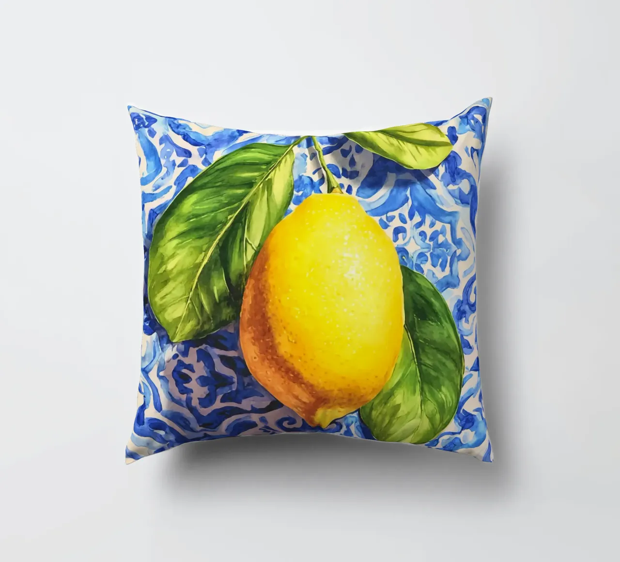 Italy Vibes Lemon Art cuscino da Andrea Haase Modern Home