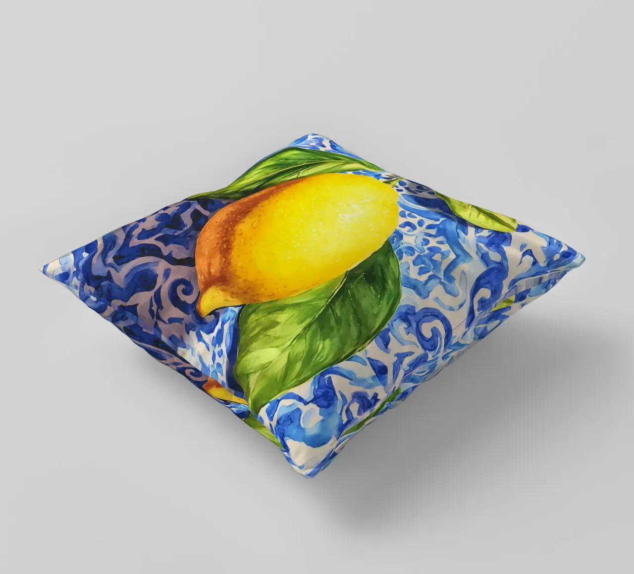 Italy Vibes Lemon Art cuscino da Andrea Haase Modern Home