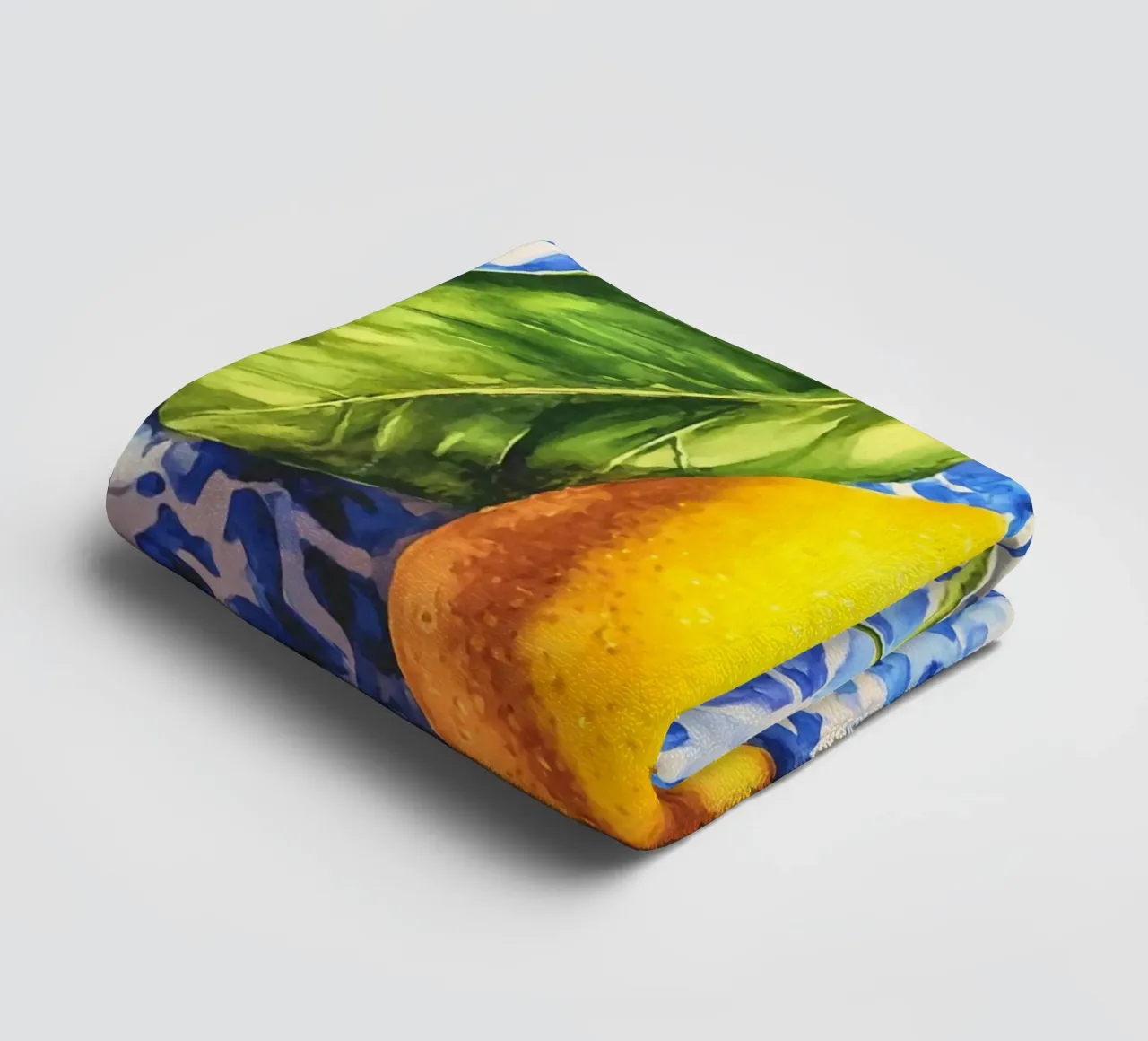 Italien Vibes Zitrone Kunst Handtuch von Andrea Haase Modern Home