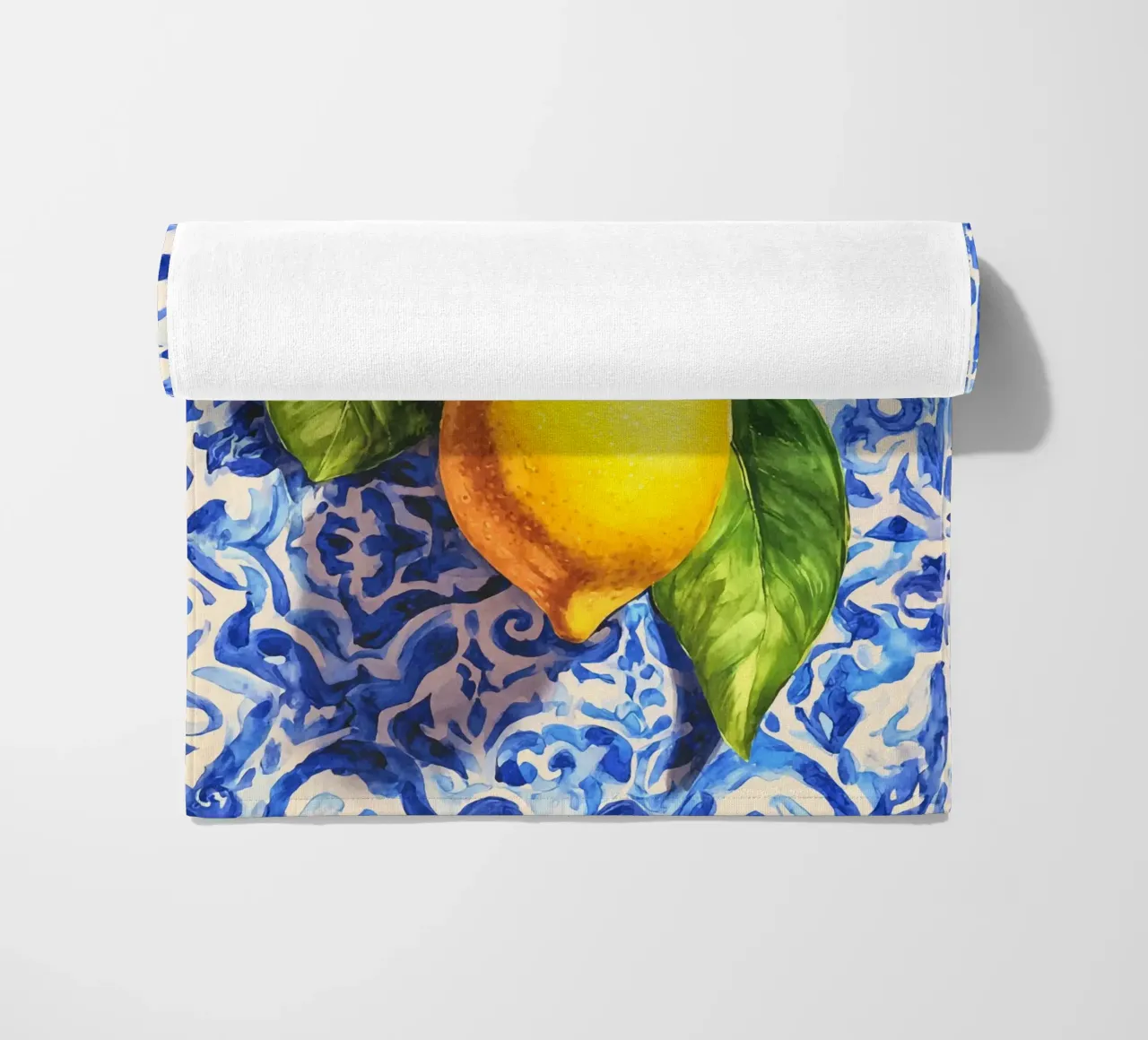 Italy Vibes Lemon Art telo mare da Andrea Haase Modern Home