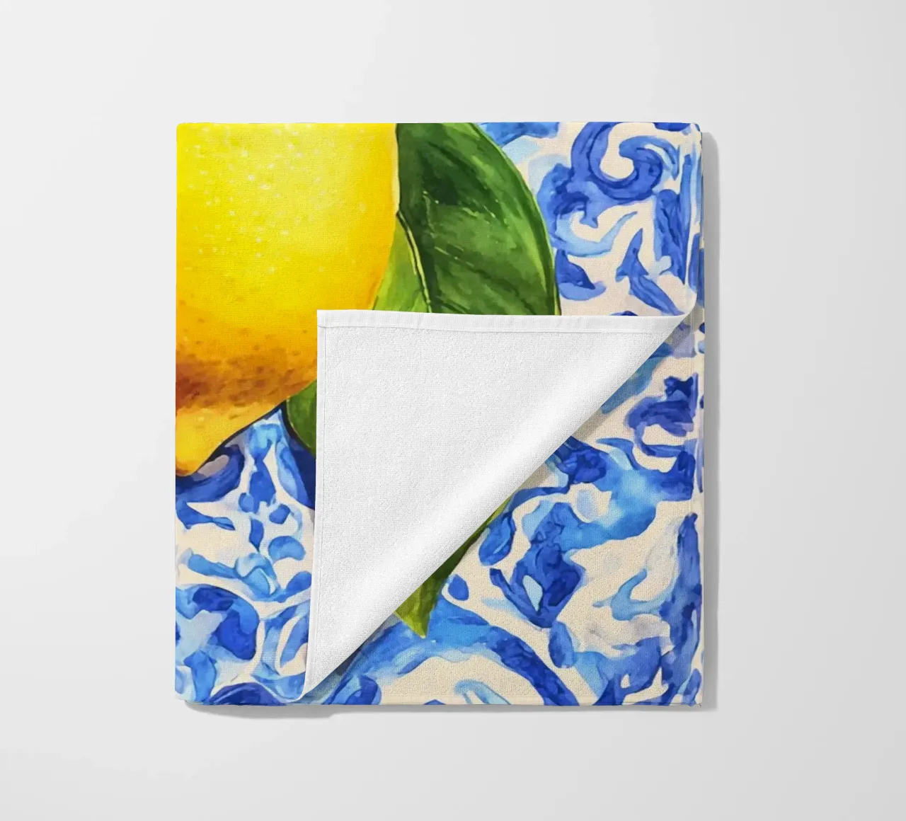 Italy Vibes Lemon Art telo mare da Andrea Haase Modern Home