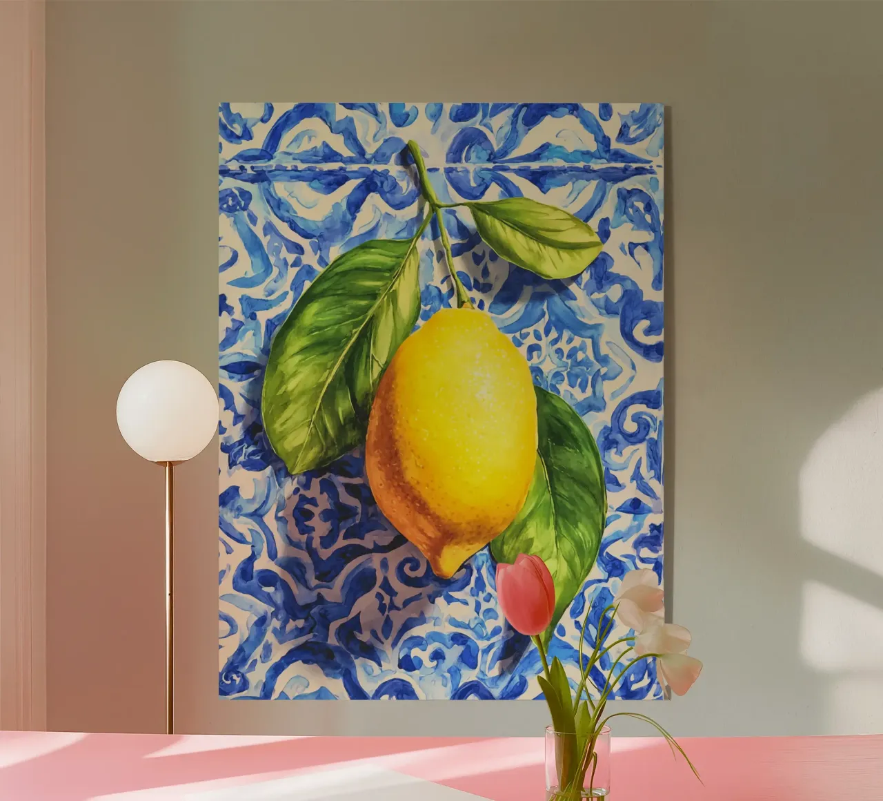 Italy Vibes Lemon Art metacrilato de Andrea Haase Modern Home