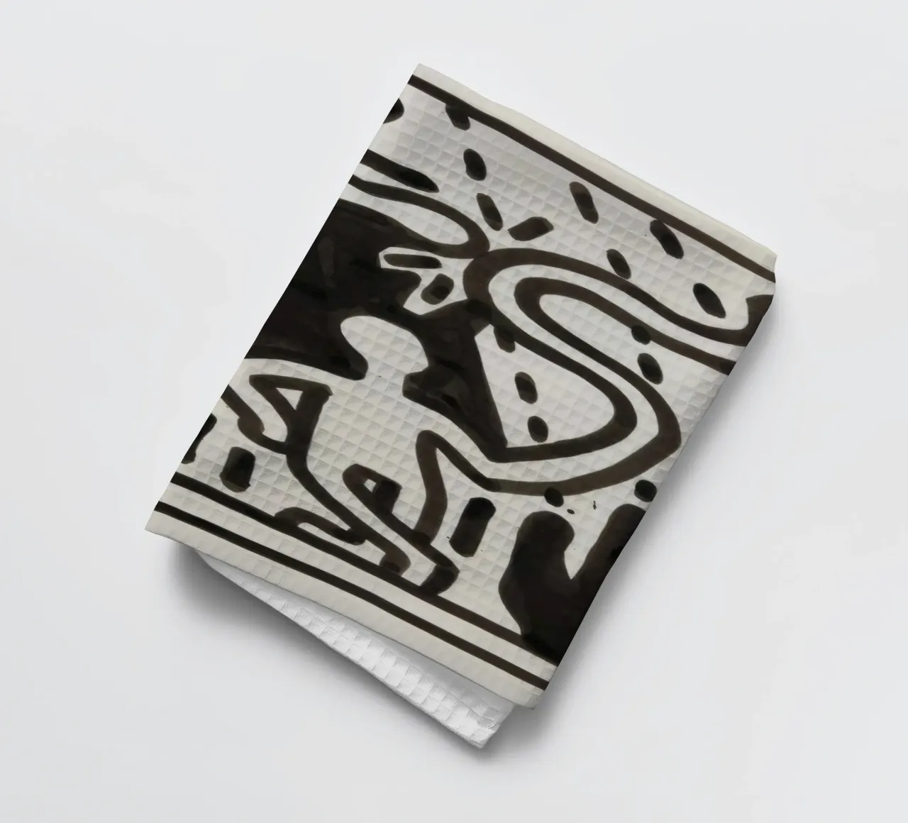 Keith Haring "Untitled" Pop Art Figures Poster torchon de ClubArt