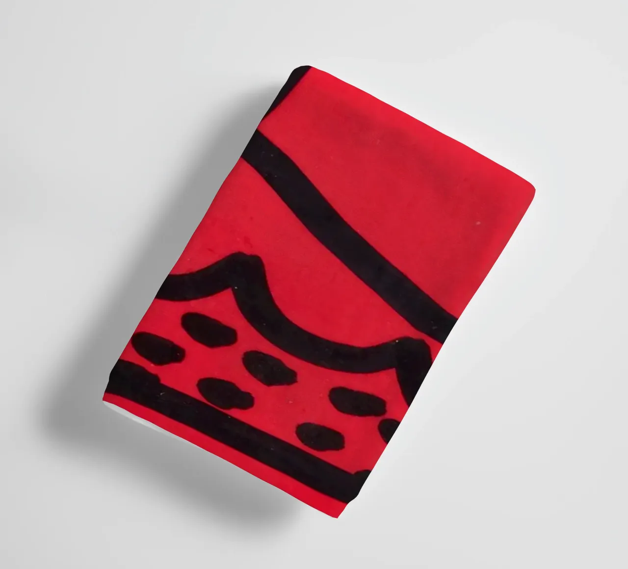 Poster di Keith Haring "Untitled" Pop Art Shark asciugamano da bagno da ClubArt