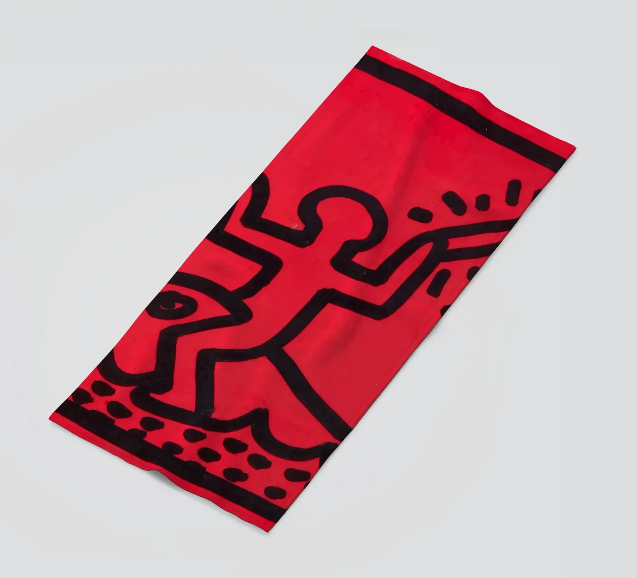 Poster di Keith Haring "Untitled" Pop Art Shark telo mare da ClubArt
