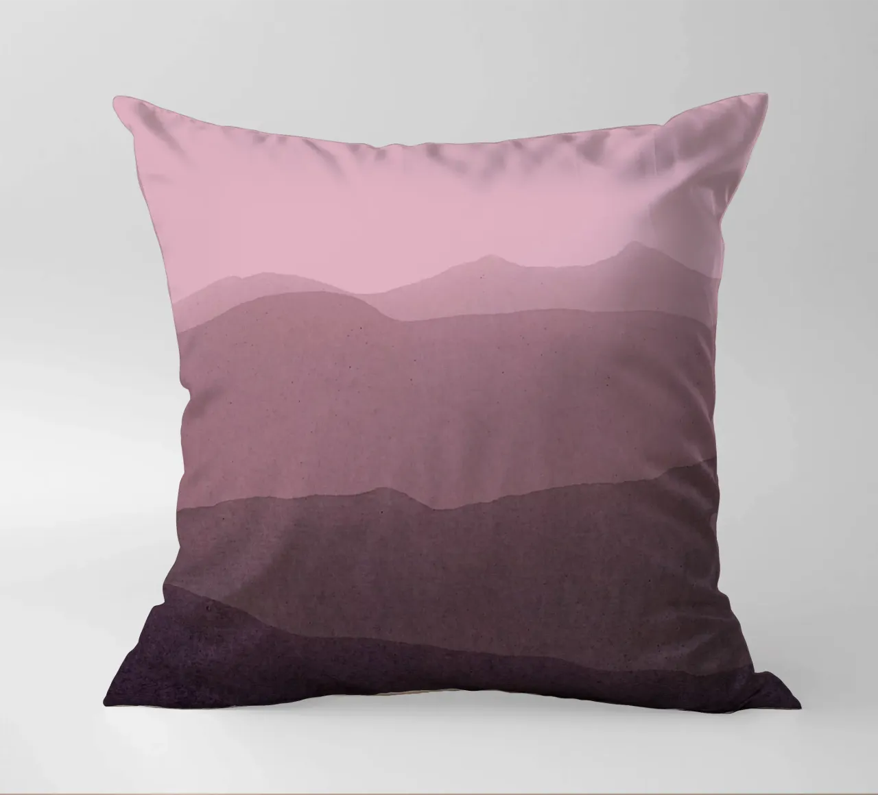 gradient landscape purple cuscino da IRIS LEHNHARDT FINE ART