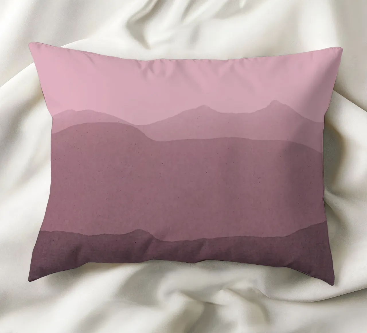 gradient landscape purple cuscino da IRIS LEHNHARDT FINE ART