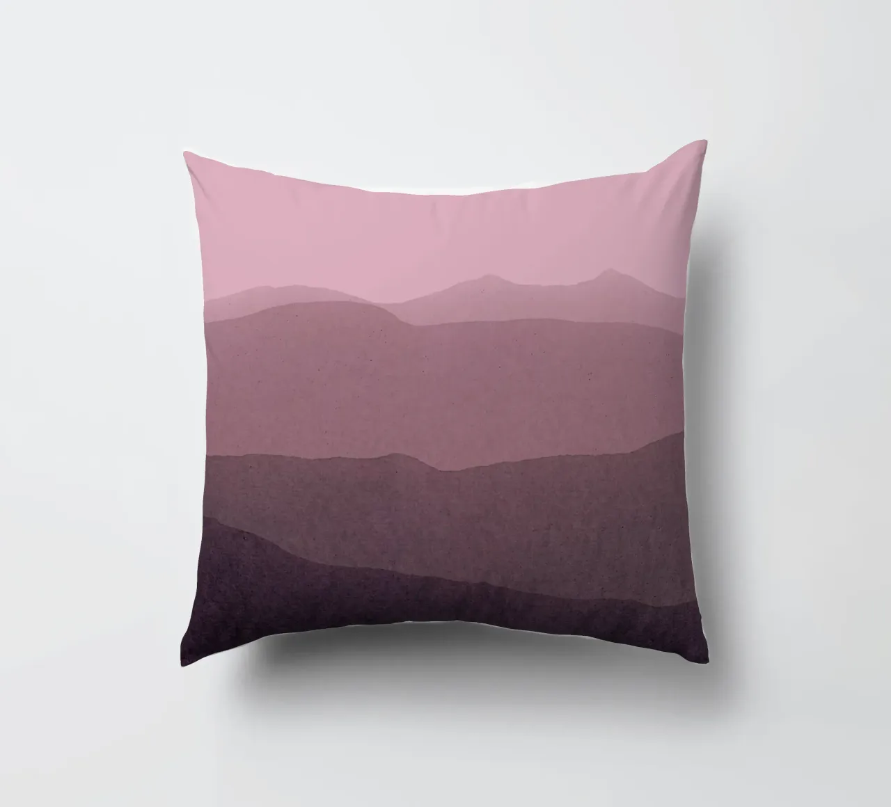 gradient landscape purple cuscino da IRIS LEHNHARDT FINE ART
