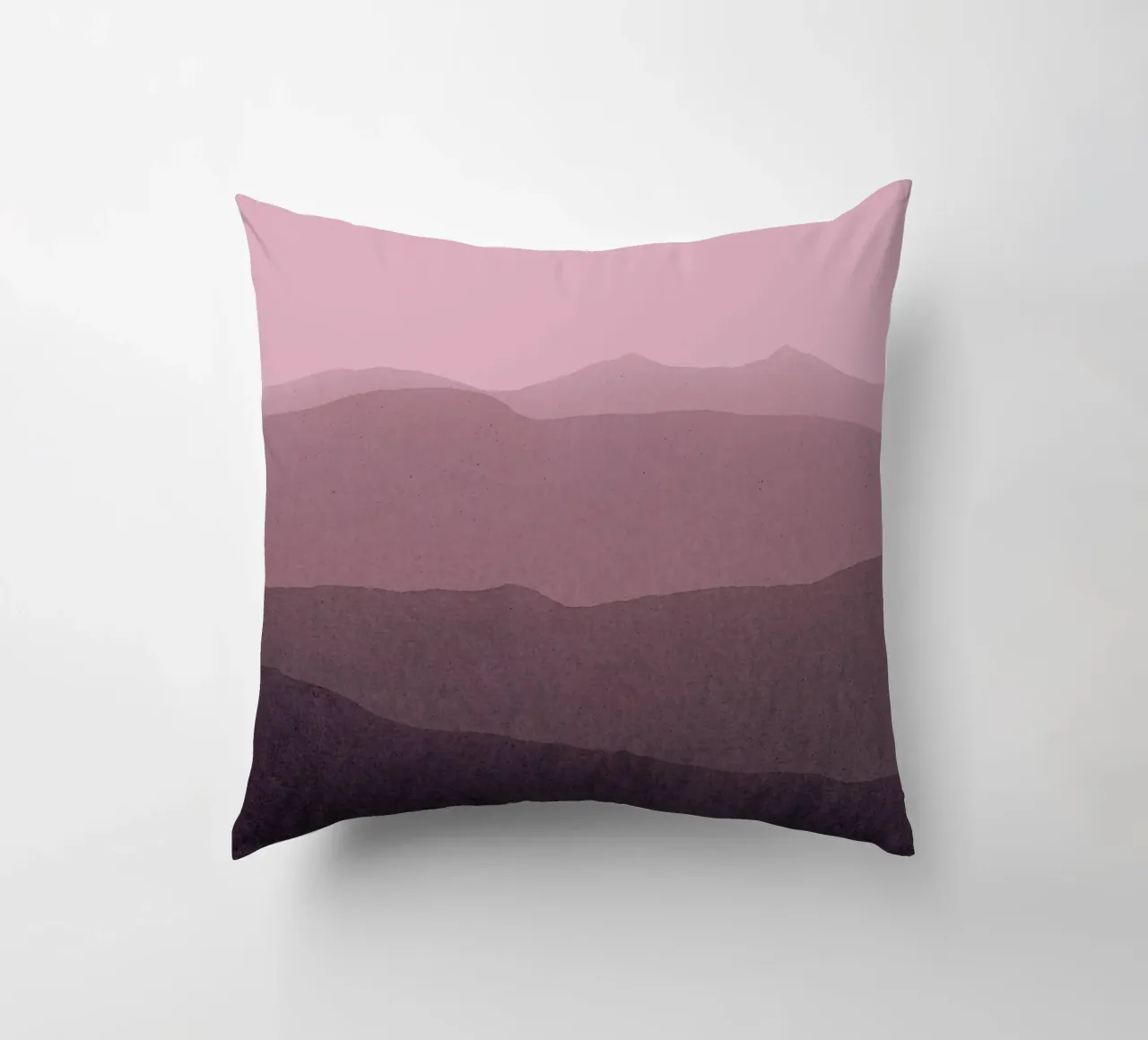 gradient landscape purple cuscino da IRIS LEHNHARDT FINE ART