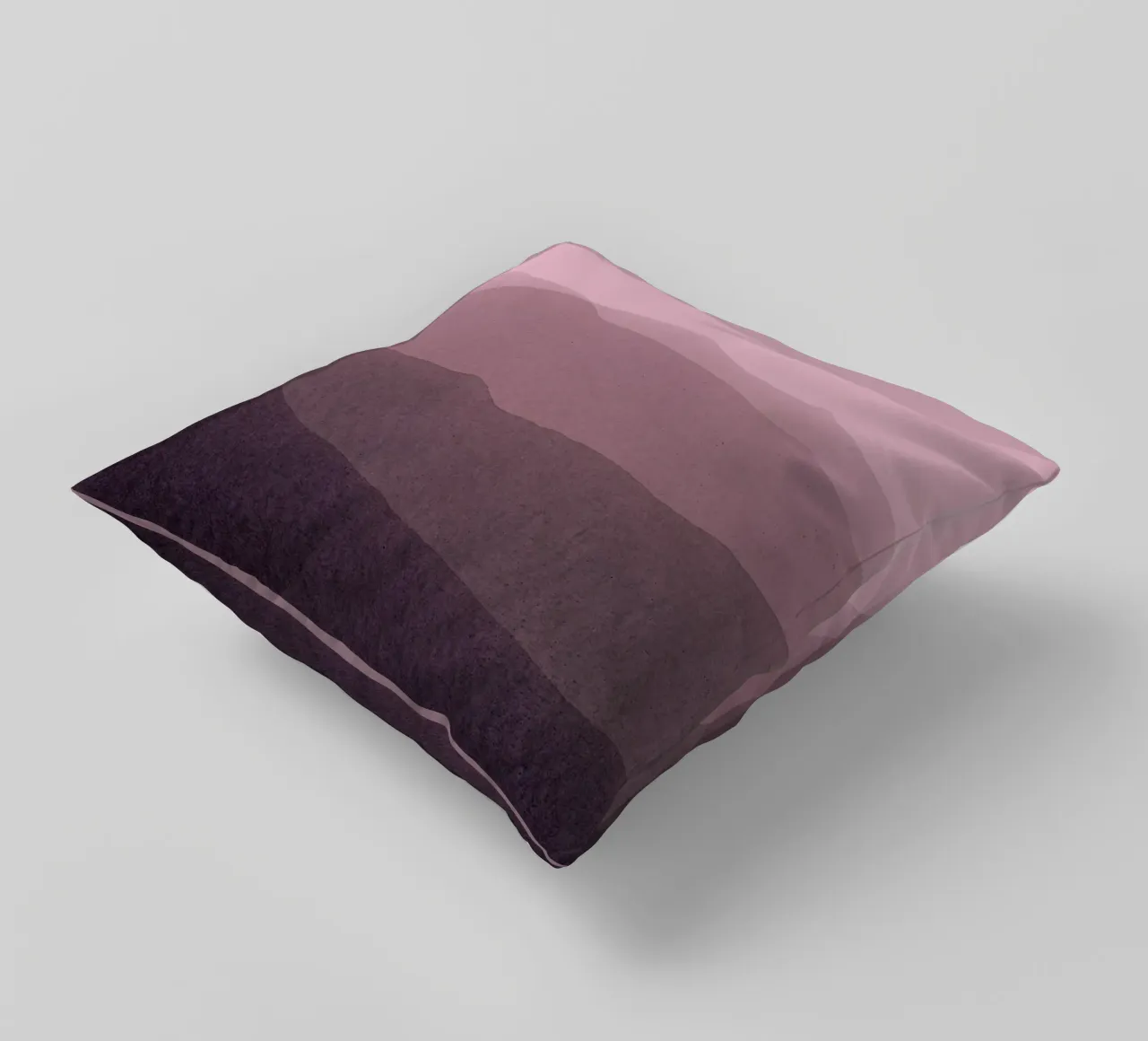 gradient landscape purple cuscino da IRIS LEHNHARDT FINE ART