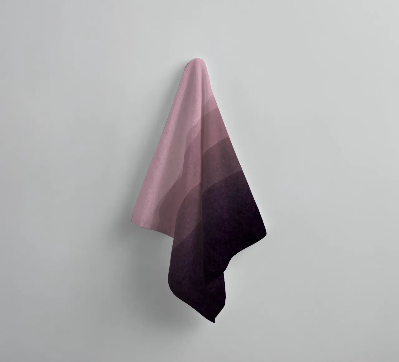 gradient landscape purple asciugamano da bagno da IRIS LEHNHARDT FINE ART