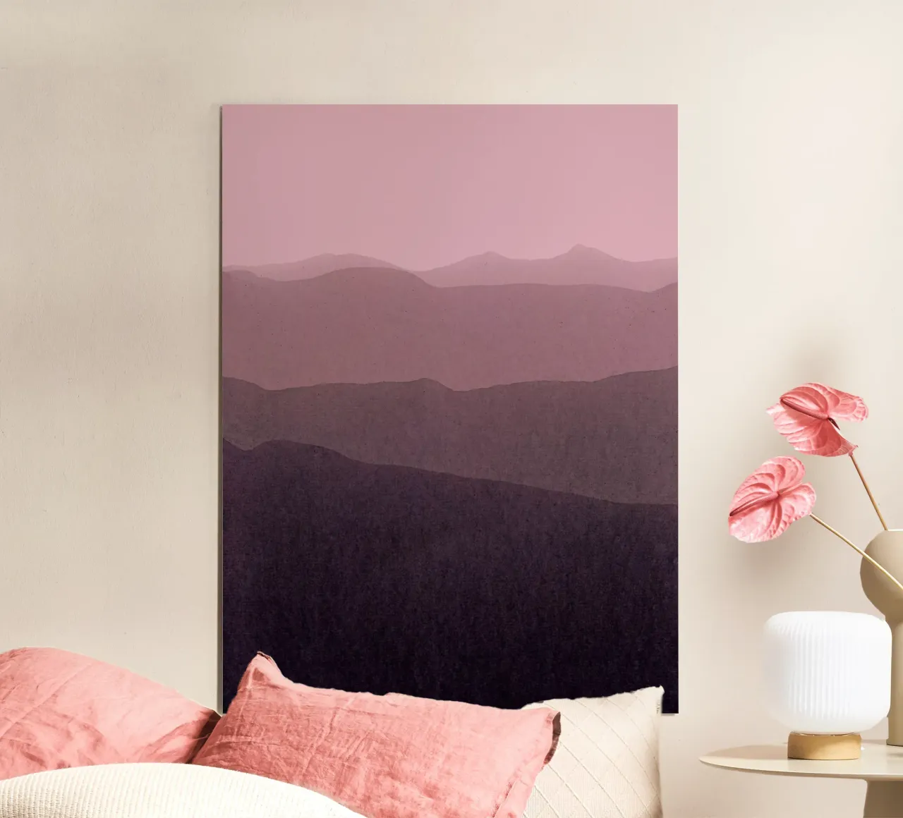 gradient landscape purple poster da IRIS LEHNHARDT FINE ART
