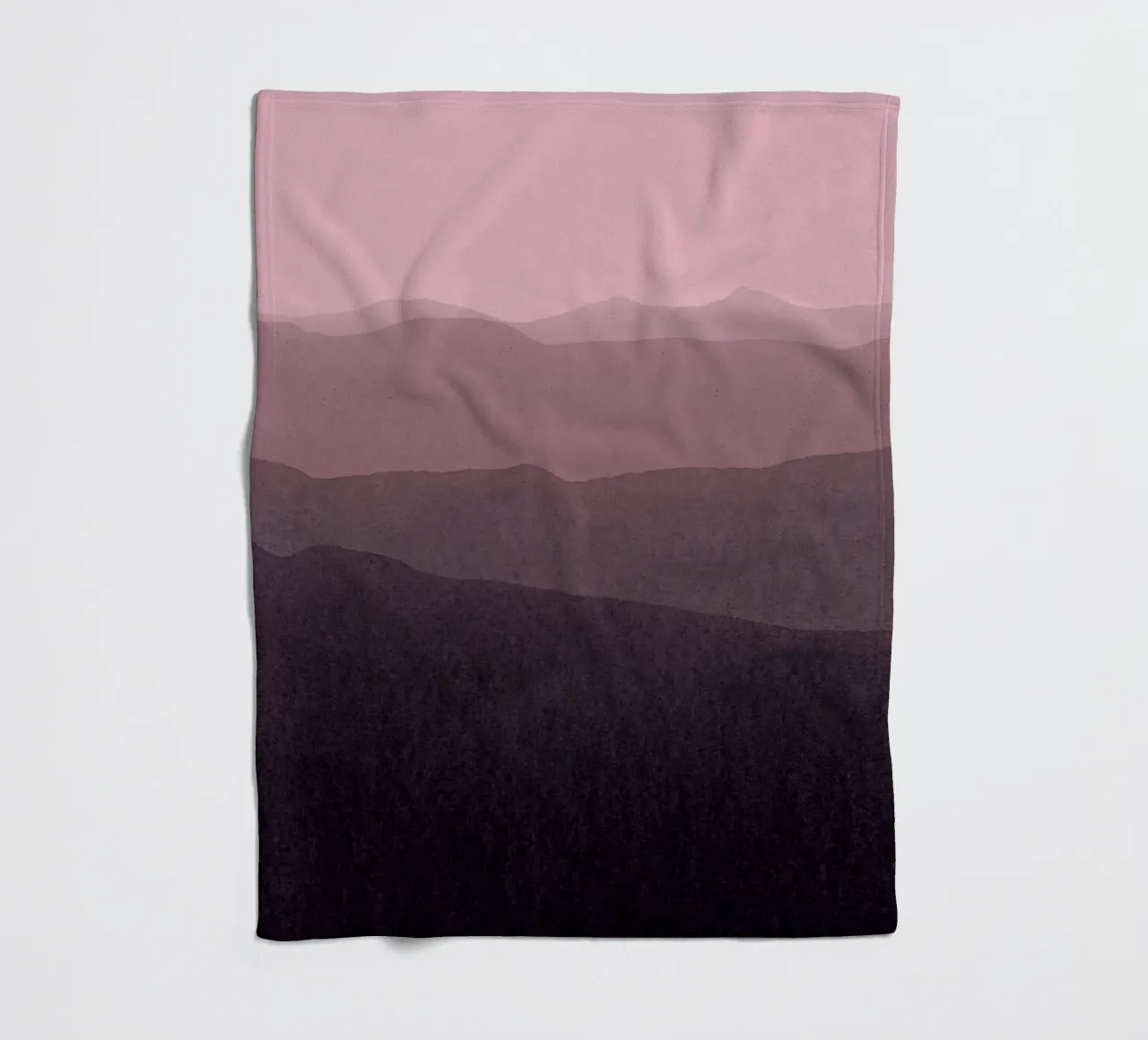 gradient landscape purple coperta in pile da IRIS LEHNHARDT FINE ART