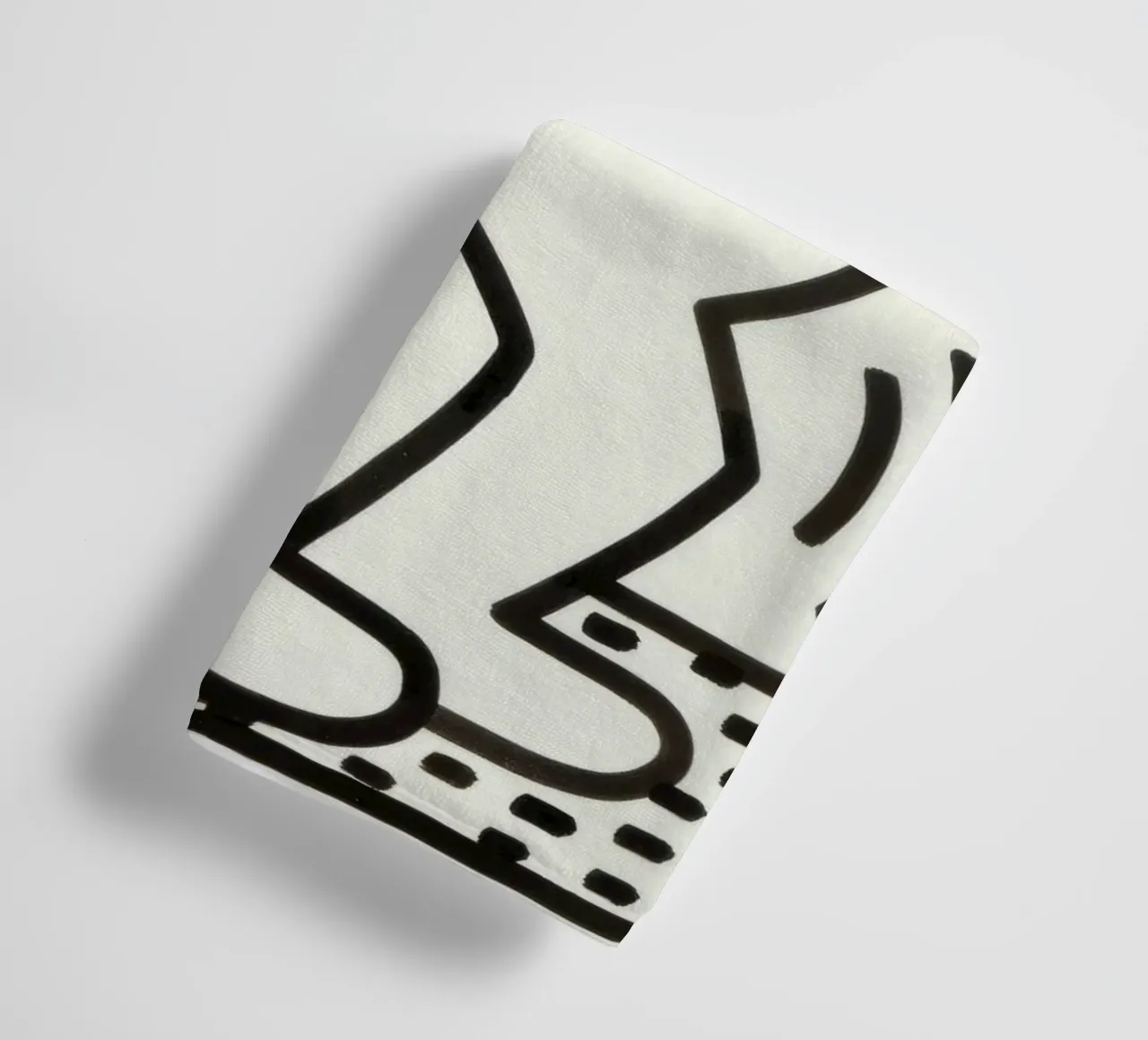 Keith Haring "Untitled" Pop Art Container Poster towel by ClubArt