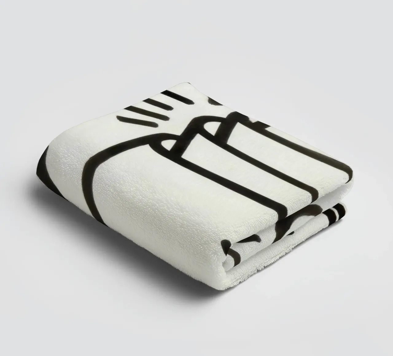 Keith Haring "Untitled" Pop Art Container Poster towel by ClubArt
