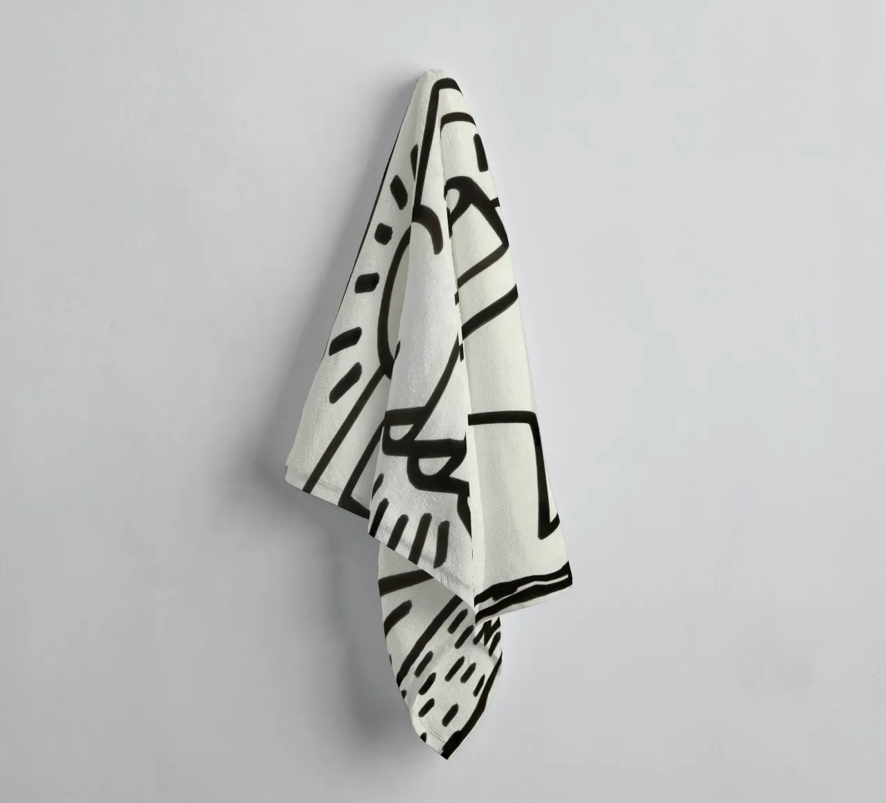 Keith Haring "Untitled" Pop Art Container Poster towel by ClubArt