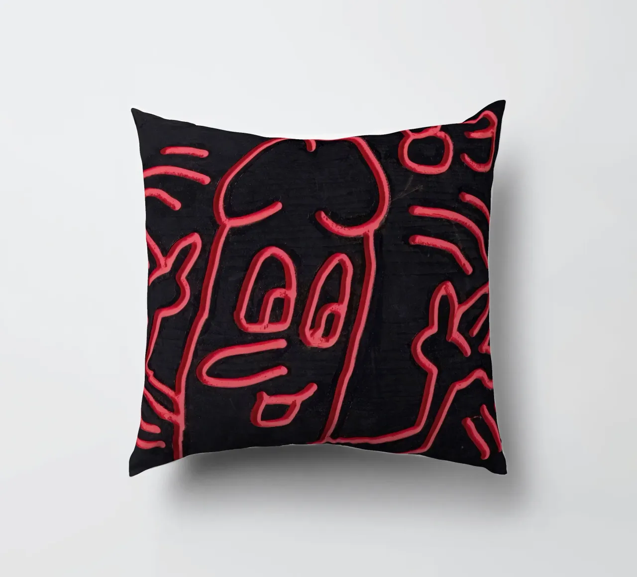 Keith Haring "Untitled", poster pop art con pene cuscino da ClubArt