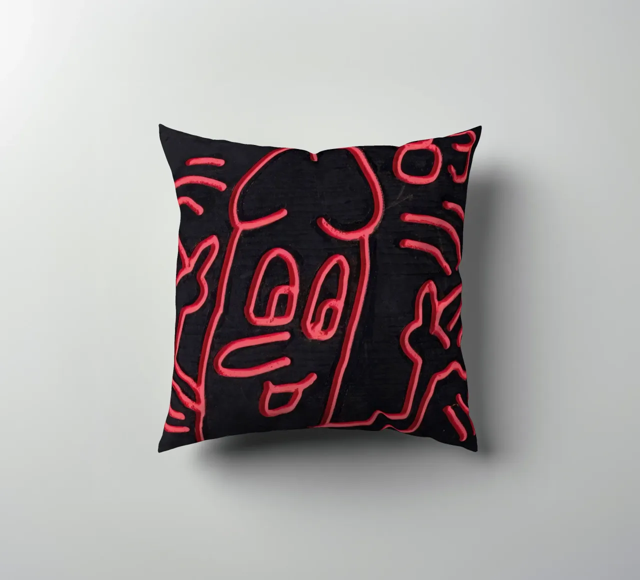 Keith Haring "Untitled", poster pop art con pene cuscino da ClubArt