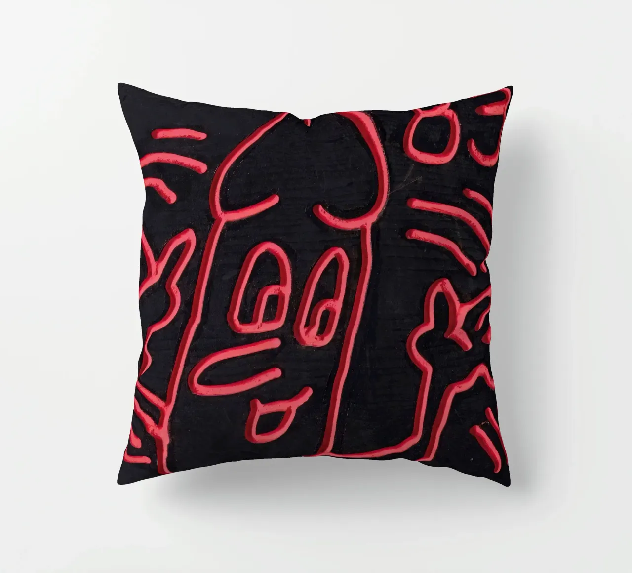 Keith Haring "Untitled", poster pop art con pene cuscino da ClubArt