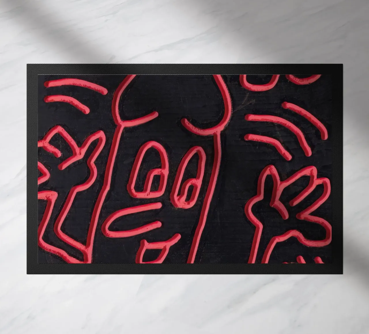 Keith Haring "Untitled", poster pop art con pene zerbino da ClubArt
