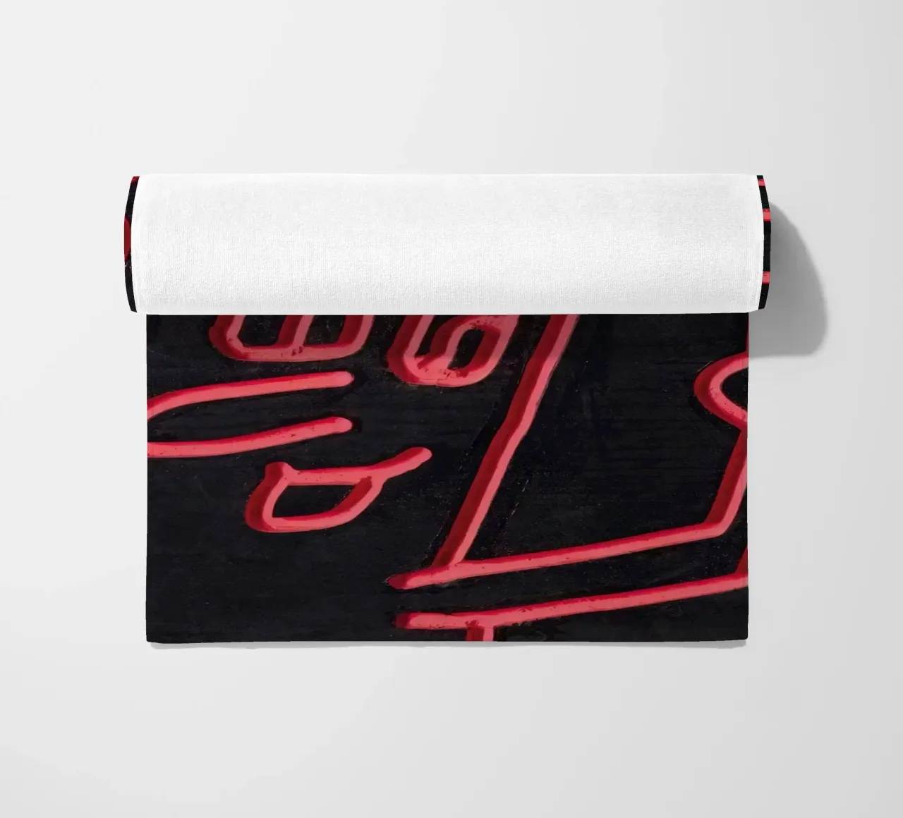 Keith Haring "Untitled", poster pop art con pene telo mare da ClubArt