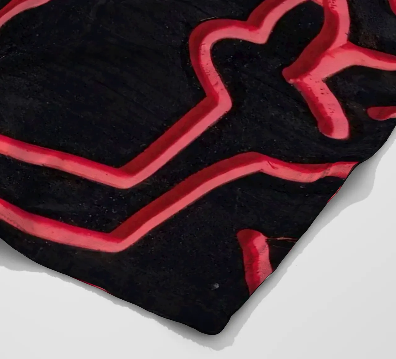 Keith Haring "Untitled", poster pop art con pene coperta in pile da ClubArt