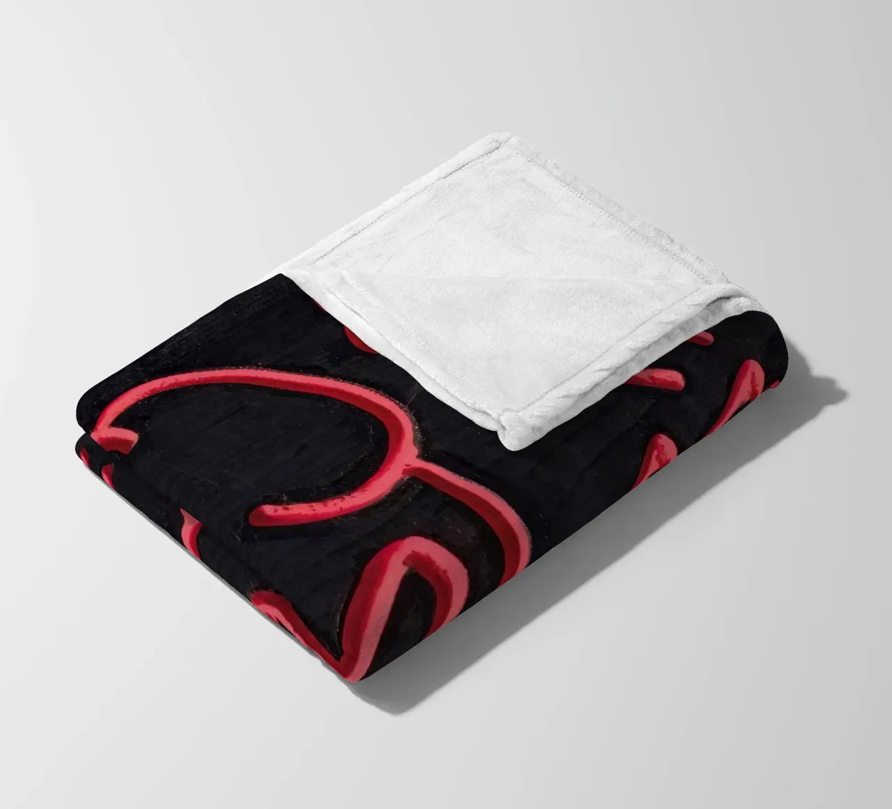 Keith Haring "Untitled", poster pop art con pene coperta in pile da ClubArt