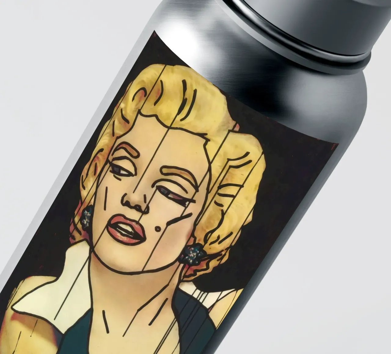 Poster con ritratto Pop Art di Keith Haring "Marilyn adesivo da ClubArt