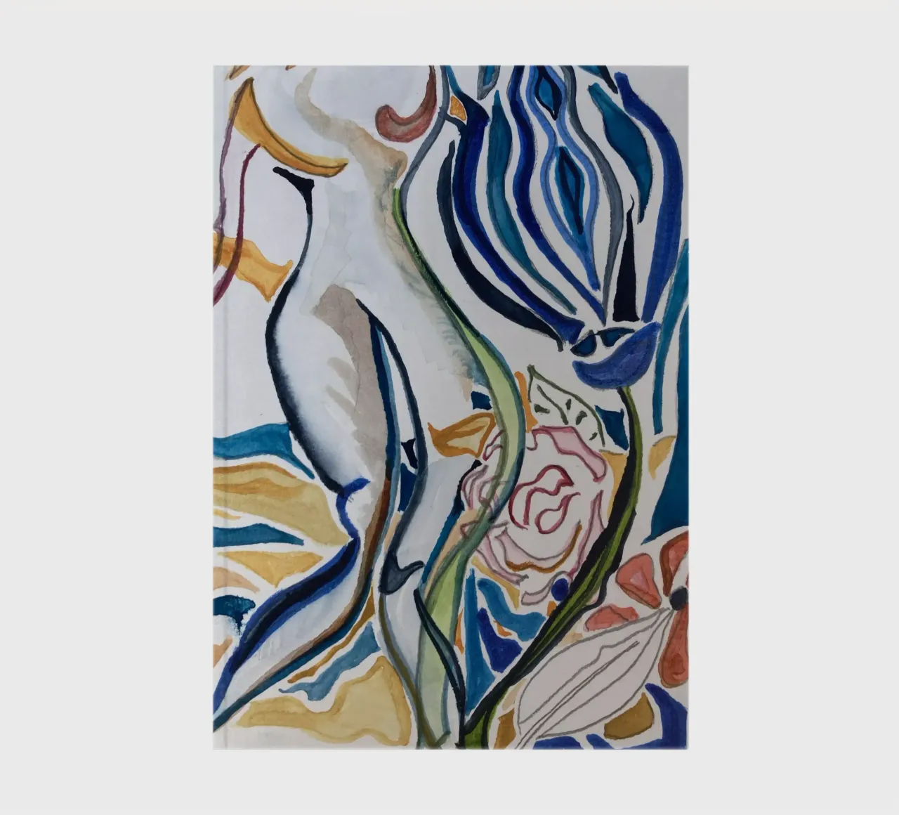 Fleurs à corps notebook by Sophie Pérard