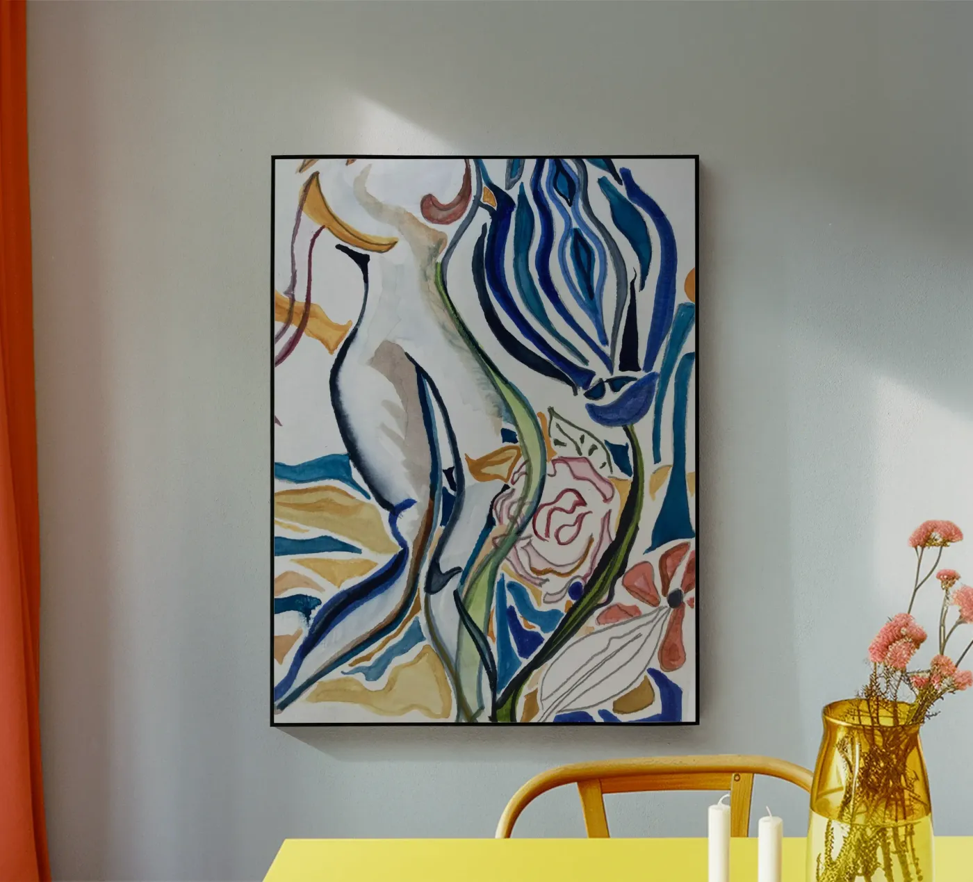 Fleurs à corps plexiglas de Sophie Pérard