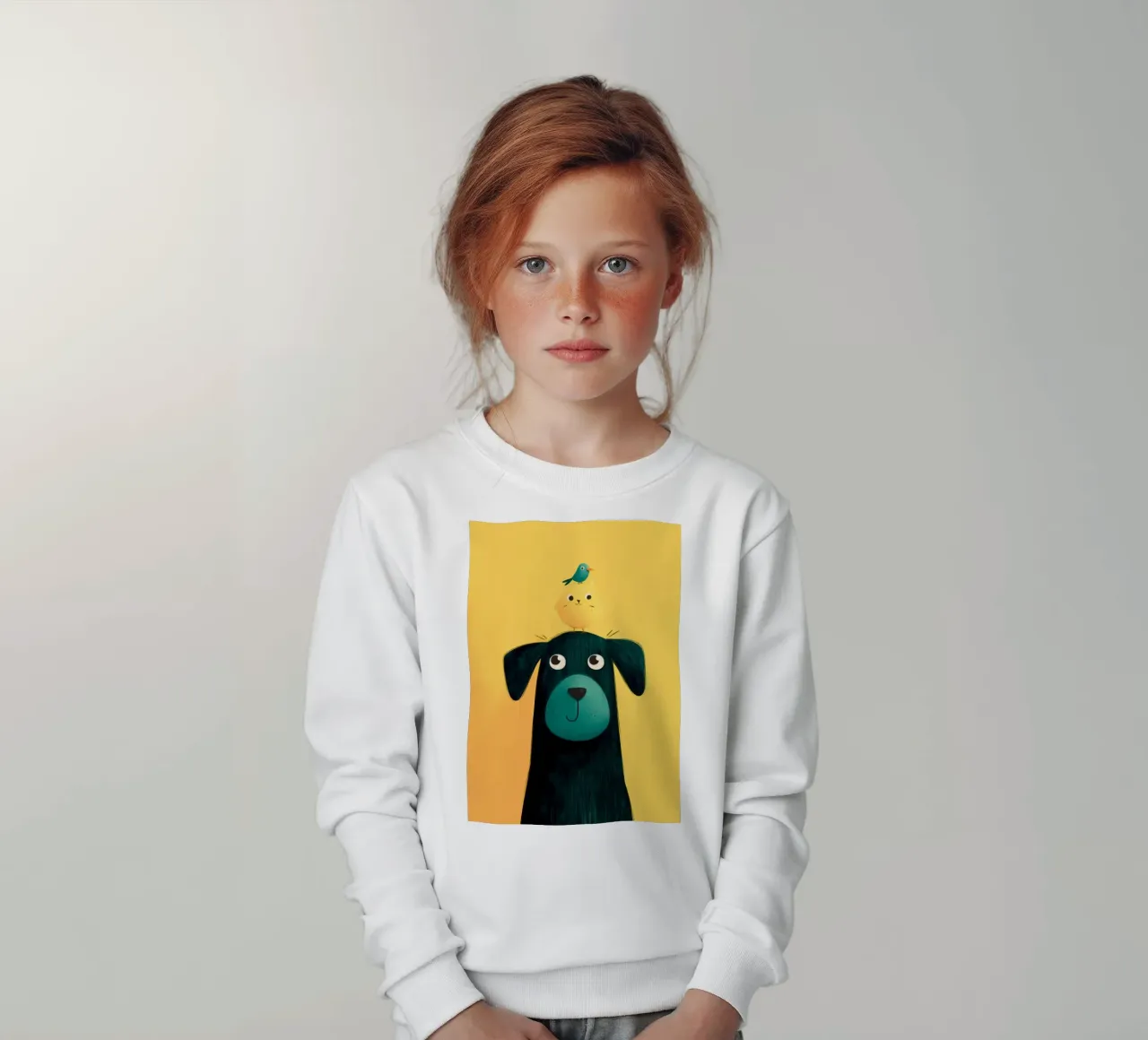 Best Friends Tower kinder sweatshirt van Kiara
