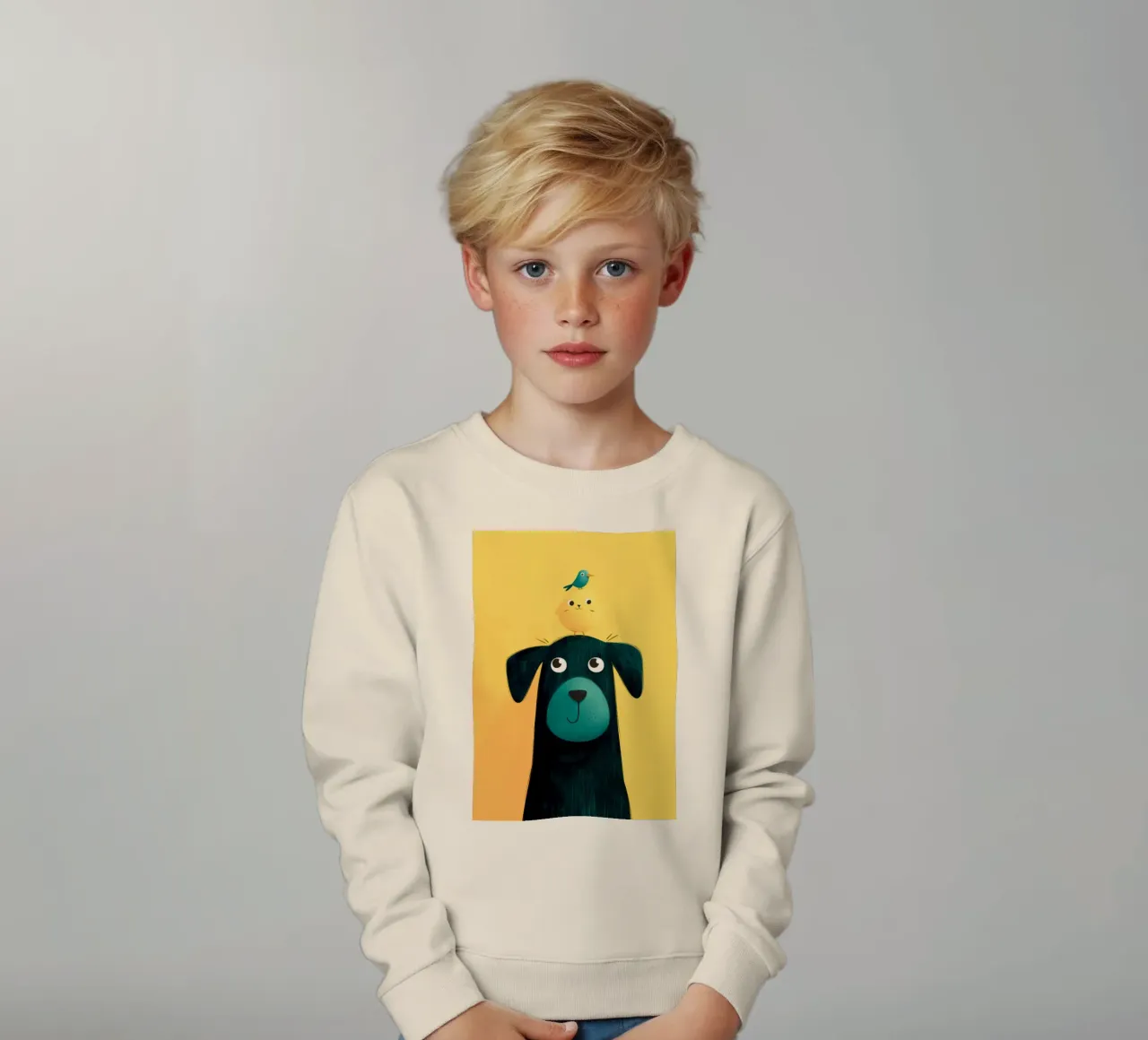 Best Friends Tower kinder sweatshirt van Kiara