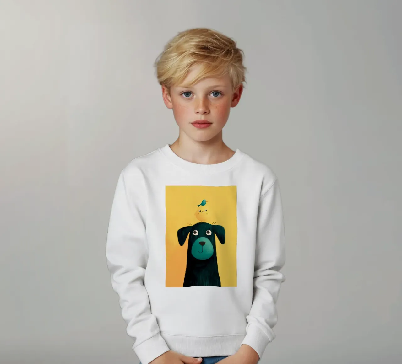 Best Friends Tower kinder sweatshirt van Kiara