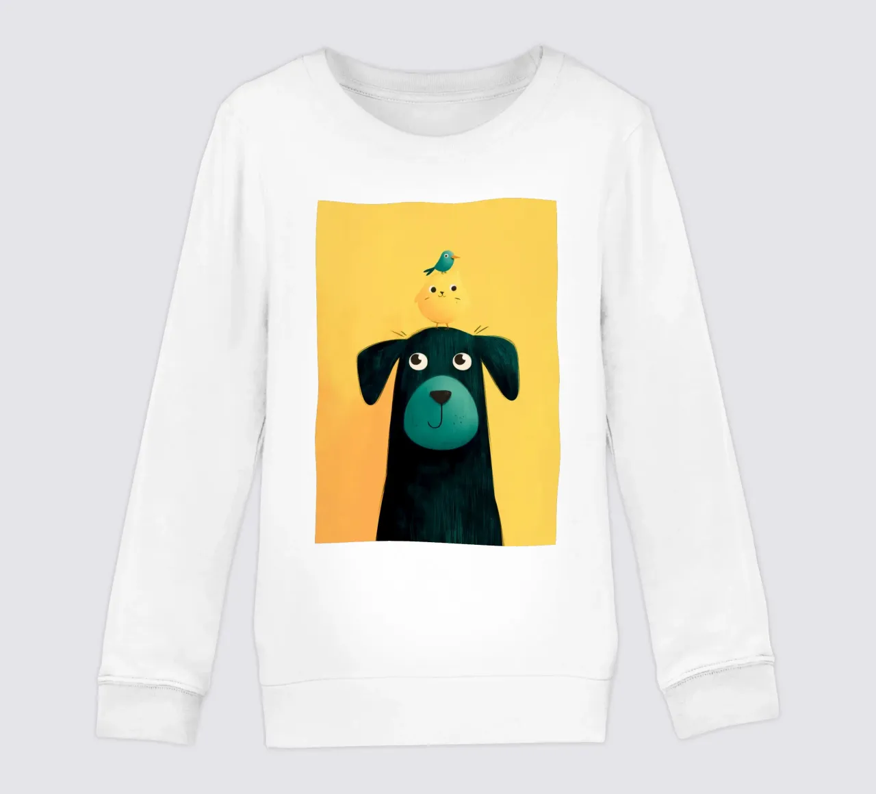 Best Friends Tower kinder sweatshirt van Kiara