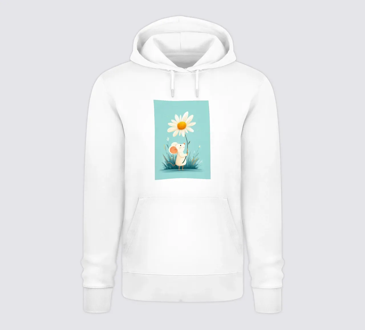 Daisy for You 2 felpa con cappuccio da Kiara