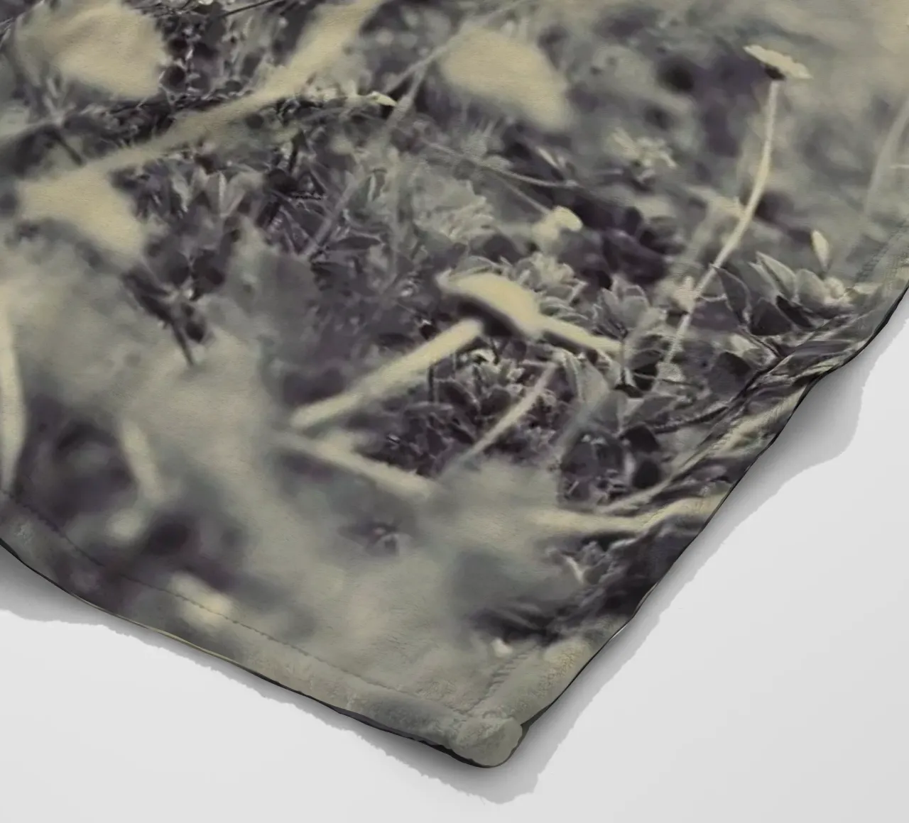 wild and free fleece blanket by Ingrid Beddoes