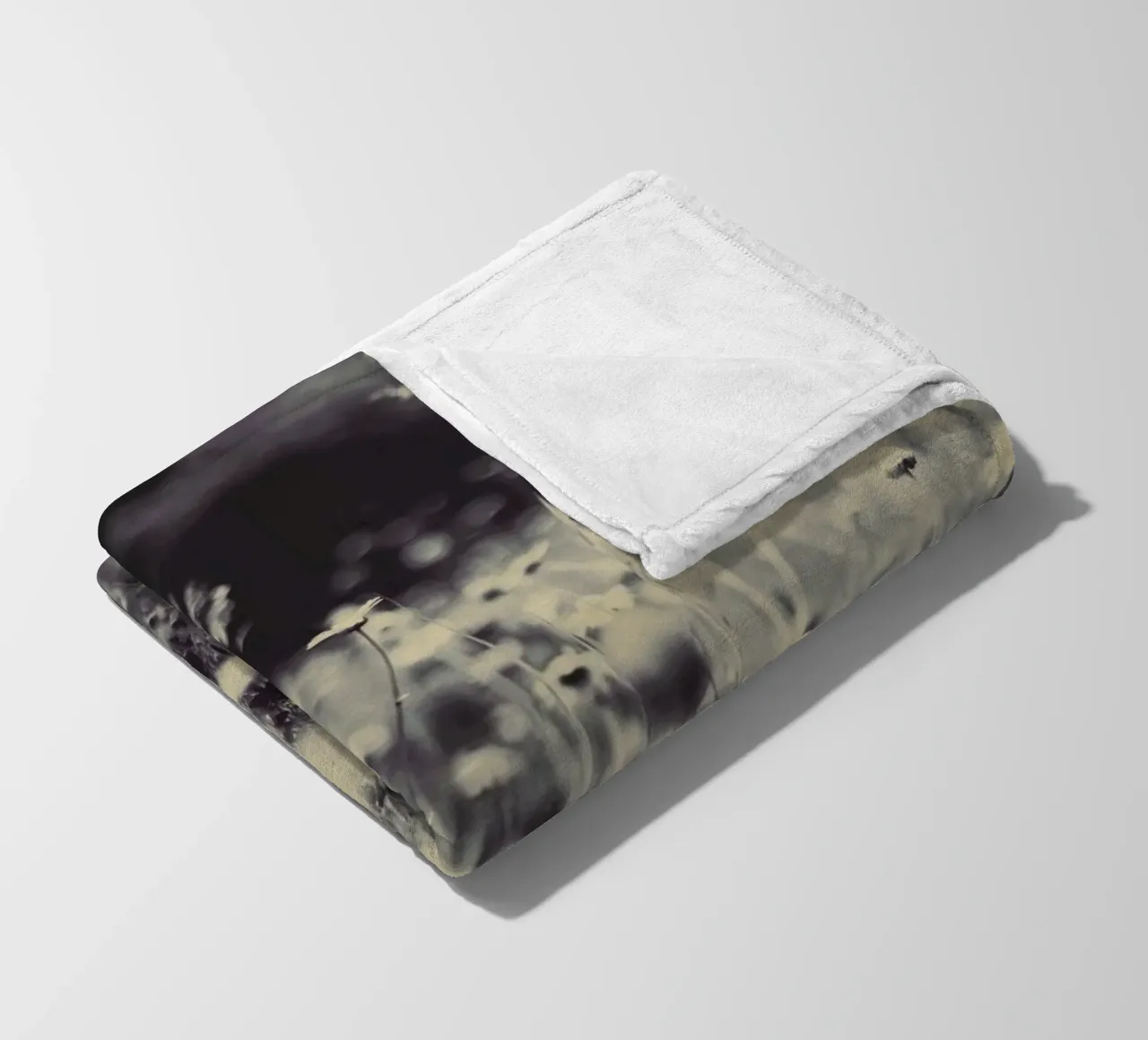 wild and free fleece blanket by Ingrid Beddoes