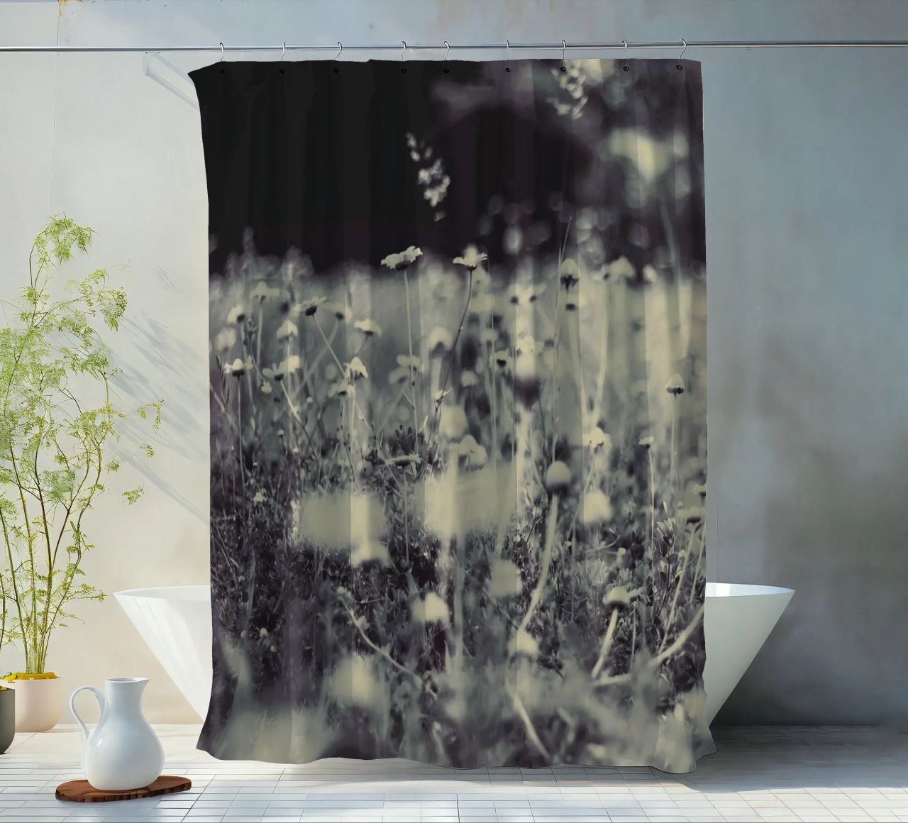 wild and free tenda da doccia da Ingrid Beddoes